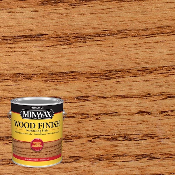 Minwax Wood Finish Semi-Transparent Gunstock Oil-Based Penetrating Stain 1 gal 710880000 - main